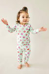 Mini Mwahs Two-Piece Pajama Set