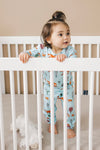 Fox Family Two-piece Pajama Set