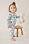 Fox Family Two-piece Pajama Set