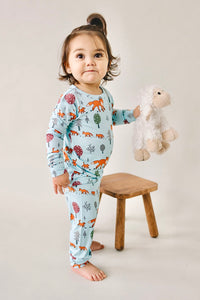 Fox Family Two-piece Pajama Set