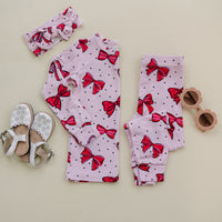 Bowtiful Two-piece Pajama Set